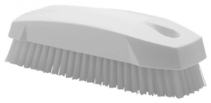 Brosse à main/ongles 130mm Dur BLANC