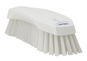 Brosse à main fibres dures 200mm BLANC