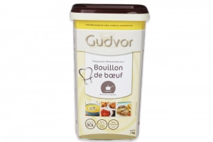 Bouillon de boeuf Gudvor G25 (Boîte de 1kg) Bouillon de boeuf Gudvor G25 (Boîte de 1kg)