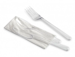 Couvert kit luxe transparent FO,CO,CD,SE Servipack Couvert kit luxe transparent FO,CO,CD,SE Servipack