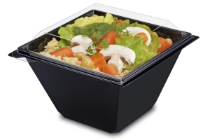Pots KIT + couvercles cristal Takipack CARPOT751N