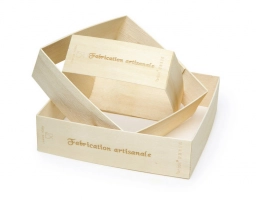 Panibois Pani-tarte carré H3,5cm 13x13cm imprimé