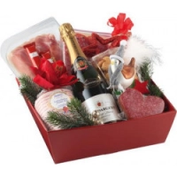 Coffret cadeau "Bordeaux" 26x26x10cm (Lot de 25)