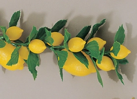 Guirlande de citrons 180cm