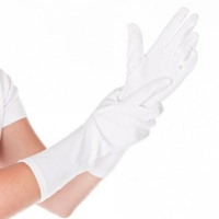Gant coton long 33cm, la pièce