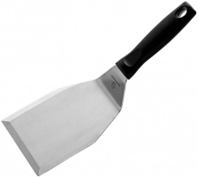 Pelle à Hamburger, manche noir, lame inox, 150x100
