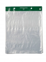 Sac liasses a plat PEBD transparent sans impression 230x310