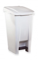 Poubelle à pédale 60L BLANCHE