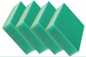 Eponges scotch brite vert (Paquet de 10)130x90x26