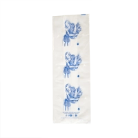 Sac pain tranché n°4, bleu 160+50/50x450 (Carton de 1000)