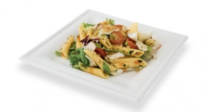 Assiette carrée 26 cm Bagasse