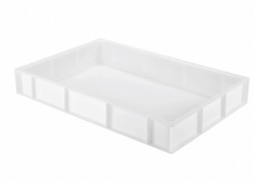 Caisse pleine 15L 600x400x90 blanc