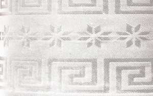 Nappe damassé blanche qualité éco 1,18x100m