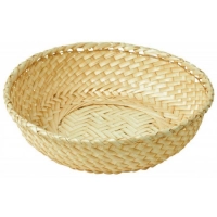 Panier rond en bambou Ø23cm H.7cm