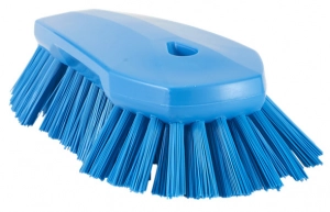 Brosse papillon à main XL 240mm Très dur BLEU