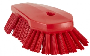 Brosse papillon à main XL 240mm Très dur ROUGE