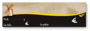 Bande Panetière 15x5cm Moulin sans attachement (10)