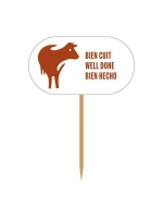 Pique steak saignant en bois (100)