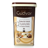 Sauce 3 poivres et baies roses Gudvor (Boite de 1,05kg) G100