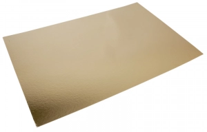 Plaque or 40x60cm simple face (Pqt de 25)
