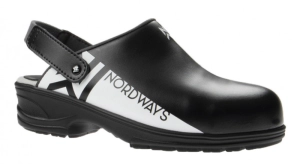 Sabot de sécurité ouvert EVA noir taille 43