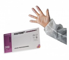 Gant polytène non poudré 7/8 M (Boîte de 200)