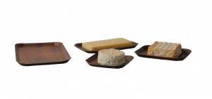 Barquette fromage GM bois clair (250) BACAR73
