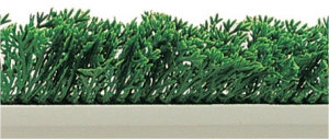 Séparateur Cyprès vert socle noire (5,5x75 cm)