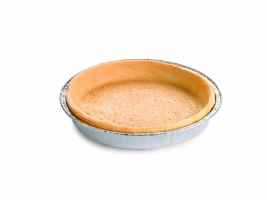 Quiche feuilletée diam.18 x 3,2cm dans moule alu (36) Pidy