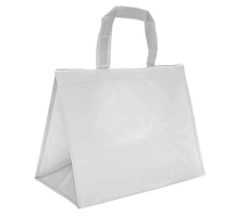 Sac BREHAT isotherme PP tissé MAT noir 40x20x30cm