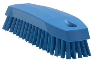 Brosse papillon à main M 165 mm Medium BLEU