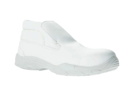 Mocassin haut de sécurité BERND blanc taille 39