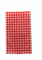 Sachet sous vide 150 x 250 carreaux rouge