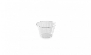 Pot à sauces cristal 12,5cl Delipack aluplast Pot à sauces cristal 12,5cl Delipack aluplast