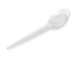 Cuillère café/dessert cristal 125mm Servipack réutilisable