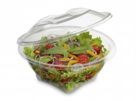 Bol salade transparent couvercle déchirable 750g Sekipack Bol salade transparent couvercle déchirable 750g Sekipack