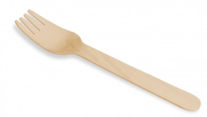 Fourchette en bois BioSourcee 155mm FOBOIS160