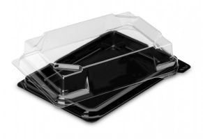 Boite sushi+couvercle ST3 102x136mm Formipack Boite sushi+couvercle ST3 102x136mm Formipack