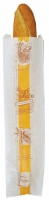 Sac à gros pain kraft blanc "Tradition" 140+70x580mm (Carton de 1000)
