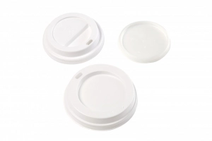 Couvercle blanc pour Gobelet carton 25cl