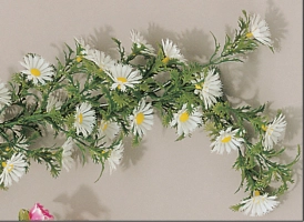 Guirlande de marguerites 270 cm