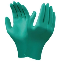 Gant plastique jetable vert (Paquet de 100)