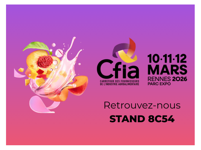 CFIA 2026 : retrouvez nous sur le stand 8C54