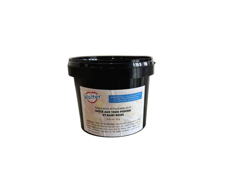 Sauce 3 poivres et baies roses WA (350g)