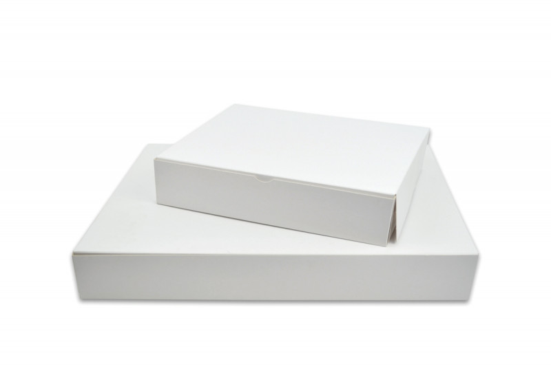 Plateau Carton 32x21cm Or/Blanc 25 Pièces - Emballer et conserver 